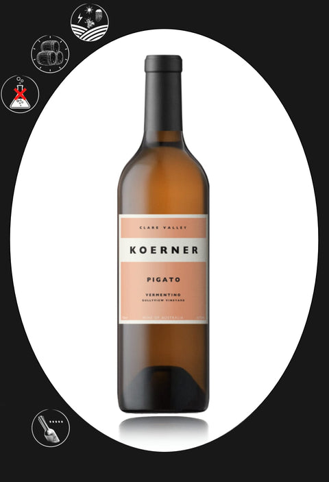 Koerner "Pigato" Vermentino 2020 (Orange wine) Skin contact/Orange wine Oz Terroirs 