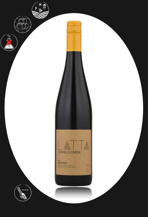 Latta Vino “Coghills Creek” Pinot Noir Zero SO2 2018 Pinot Noir Oz Terroirs 