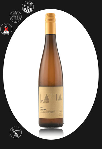 Latta Vino “Ex Nihilo” Pinot Gris on skins 2021 MAGNUM Skin contact/Orange wine Oz Terroirs 